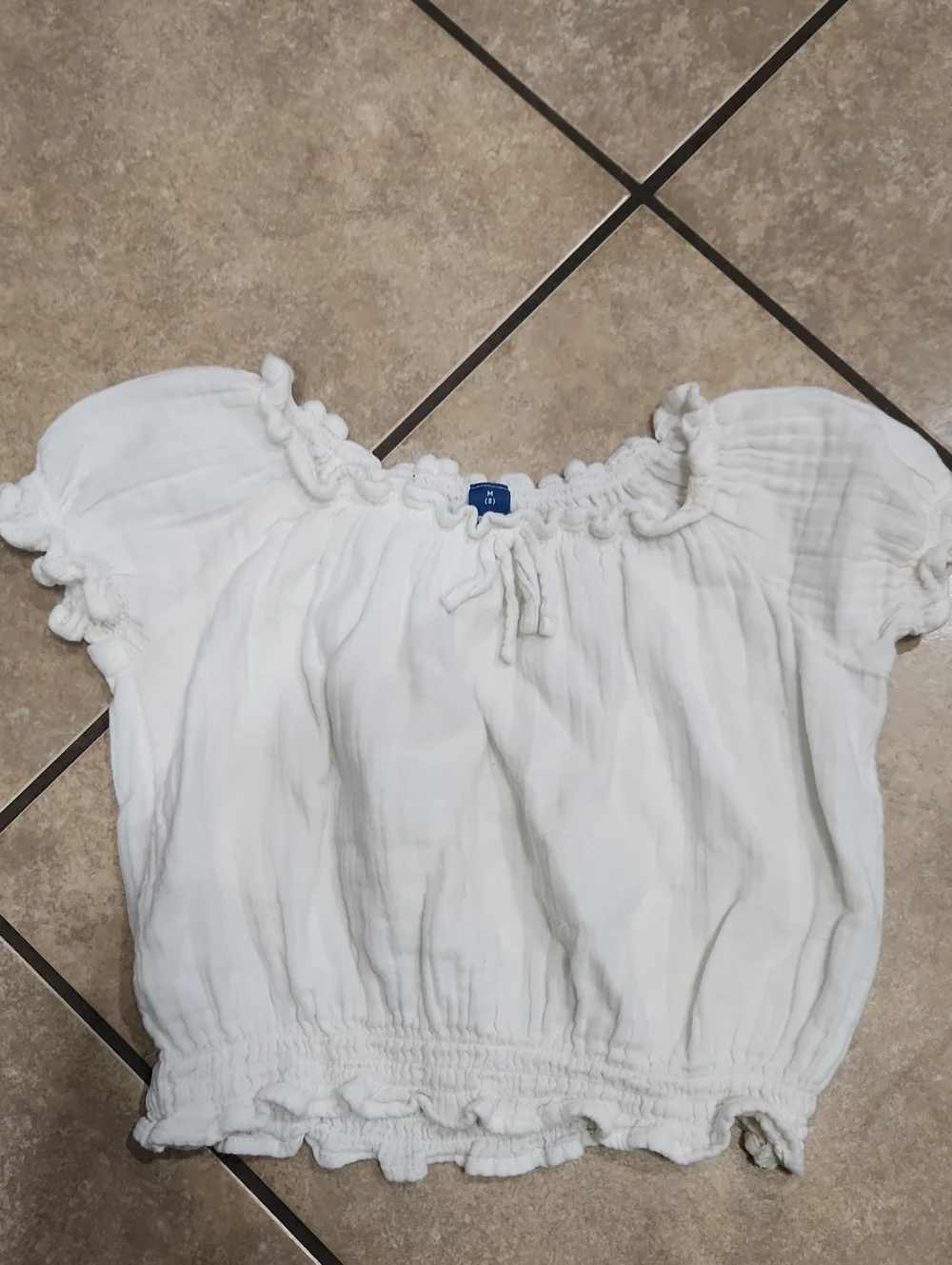 Old Navy Bundle Of 5 Mixed Girls Floral & Solid Summer Tops